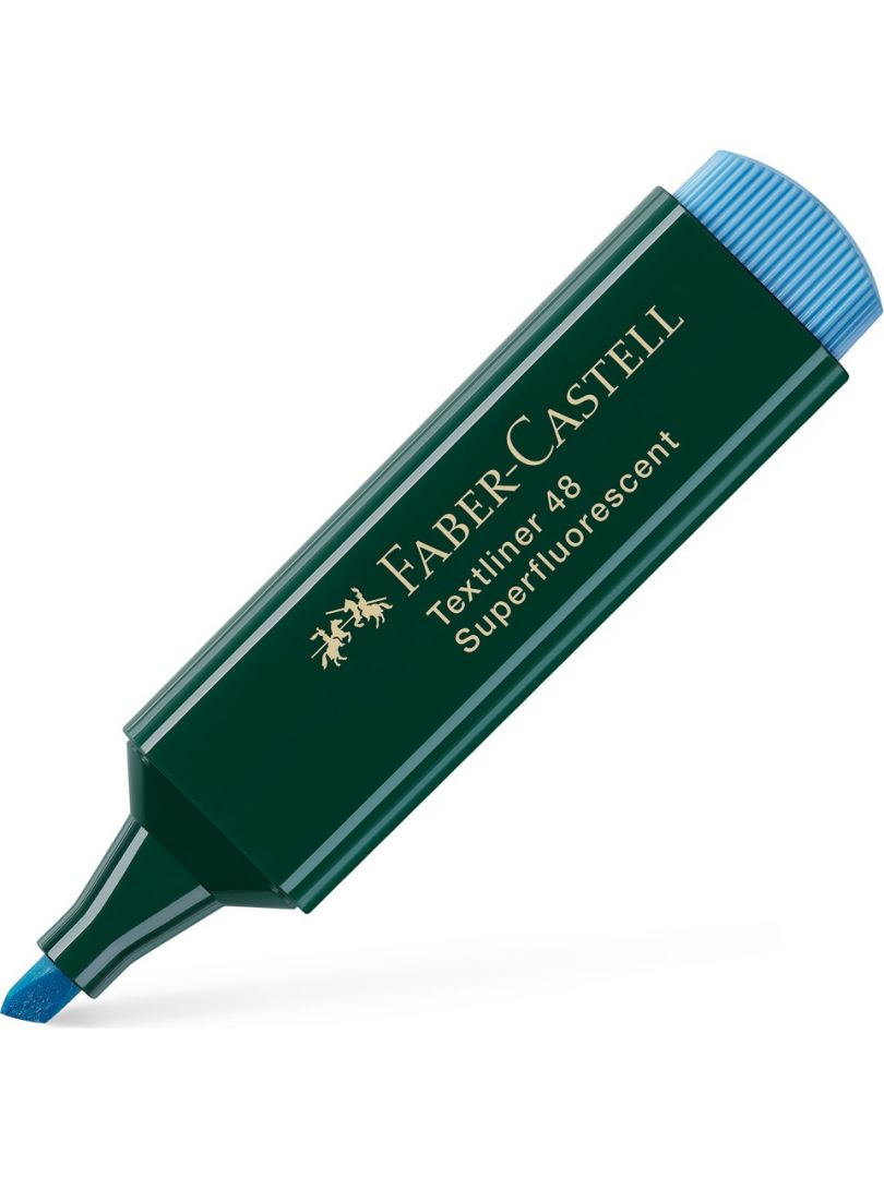 Faber Castell Fosforlu Kalem Mavi